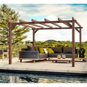 Pérgola laminada modelo Linares Pérgola laminada modelo Linares