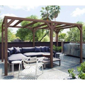 Pérgola laminada modelo Fuengirola Pérgola laminada modelo Fuengirola