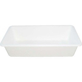 Barreño plano poliester blanco Barreño plano poliester blanco