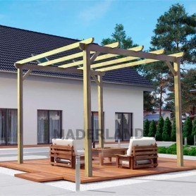 Pérgola de madera maciza Madrid Pérgola de madera maciza Madrid