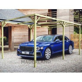 Cochera de madera modelo Ceuta Cochera de madera modelo Ceuta