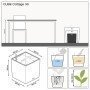 Cube Cottage Kit Completo