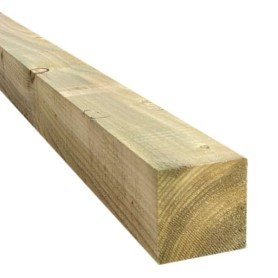 Postes de madera cuadrados Postes de madera cuadrados