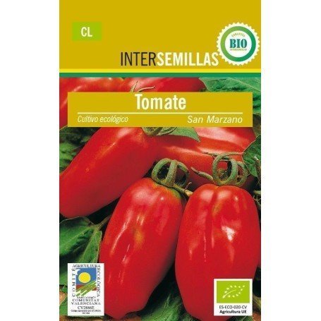 Semillas ecologicas tomate san marzano