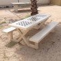 Mesa de picnic para Ajedrez