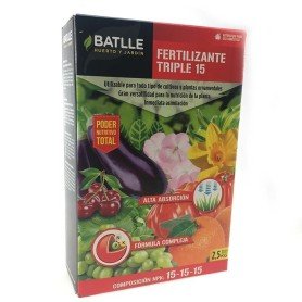 Fertilizante triple 1.5 kg battle Fertilizante triple 1.5 kg battle