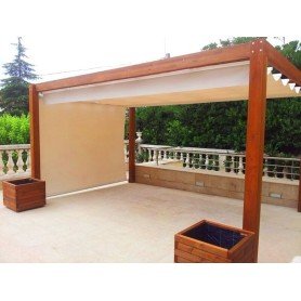 Pérgola laminada modelo Alicante Pérgola Alicante
