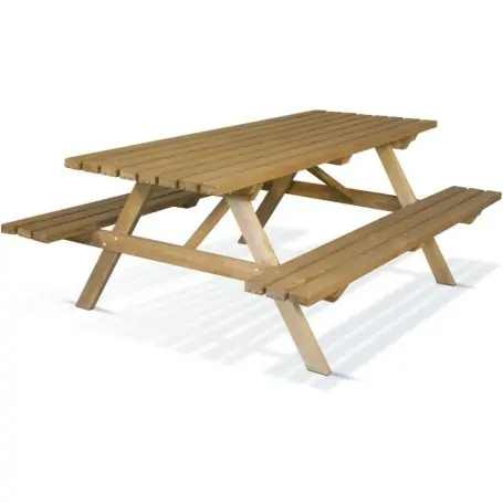 Mesa picnic madera 200 x 150 x 78 cm